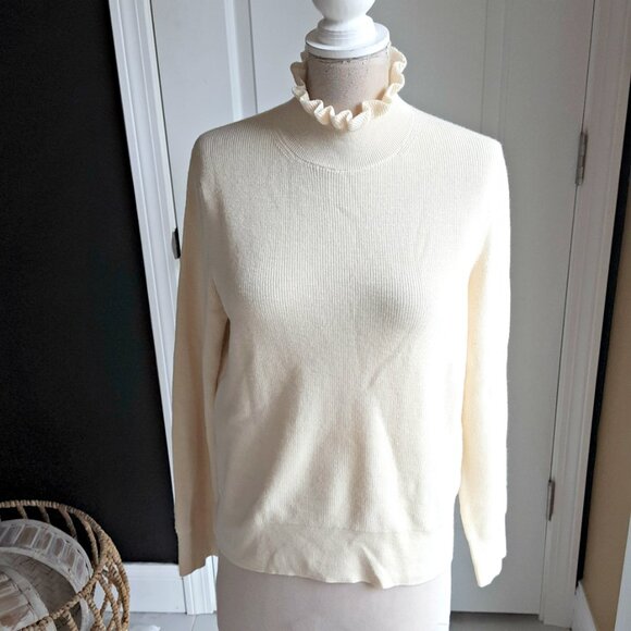 NWOT! J CREW MERINO WOOL BLEND TURTLENECK SWEATER - Picture 5 of 5